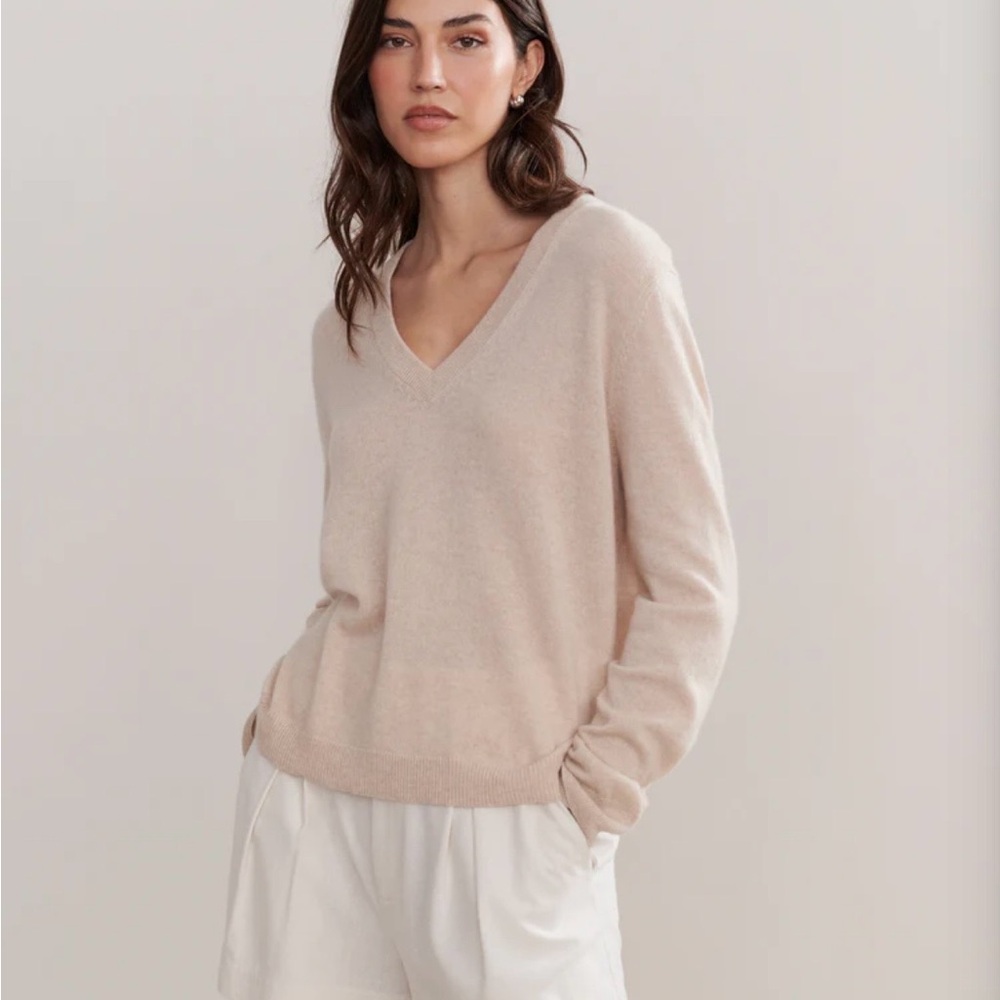 Jenni Kayne Flynn V-Neck Sweater